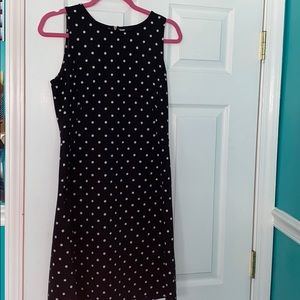 Black and White polka dot dresss
